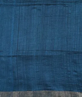 Navy Blue Pure matka silk4